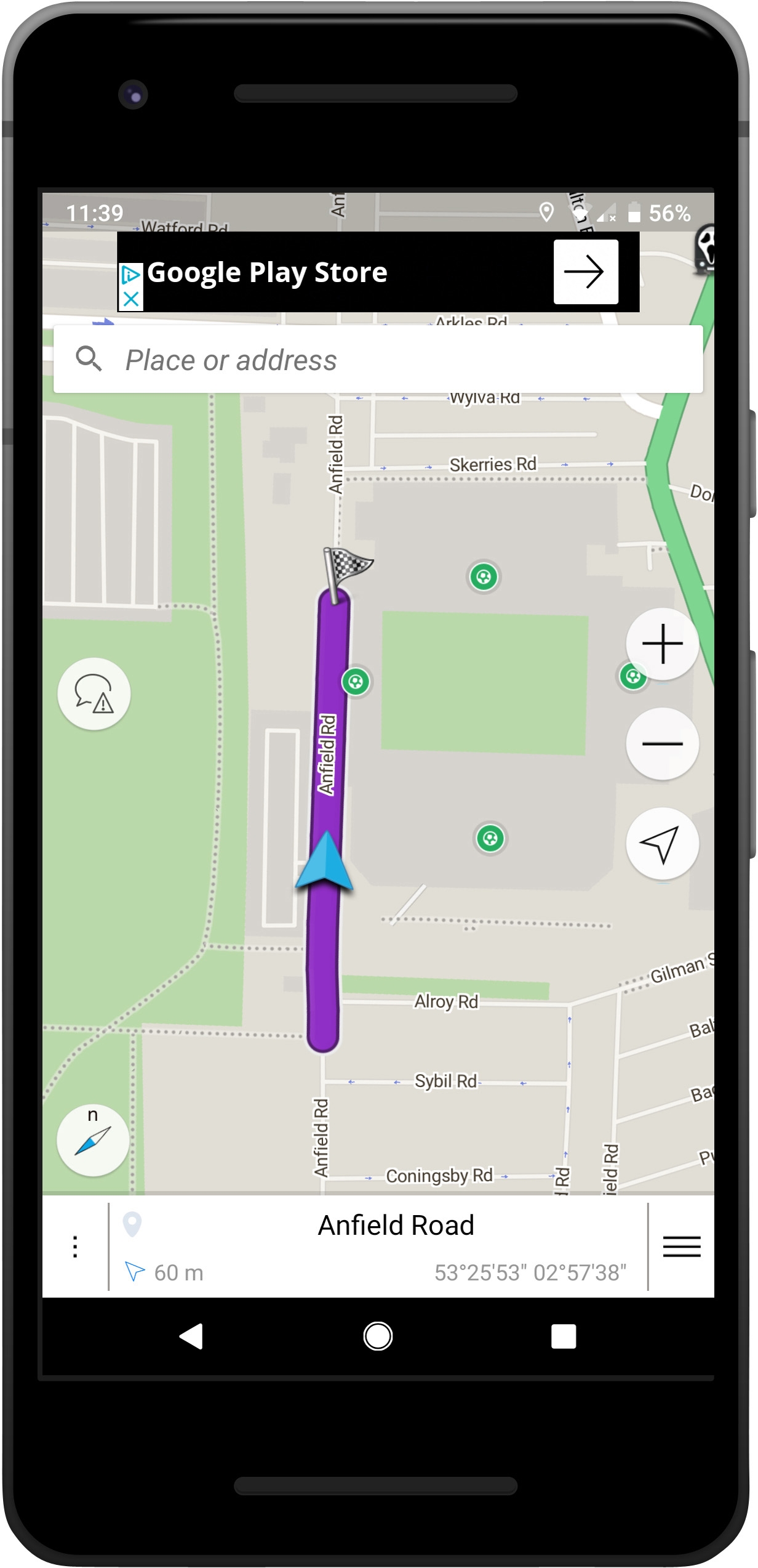 GPS (ANDROID)