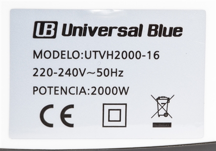UNIVERSAL BLUE UTVH2000-16
