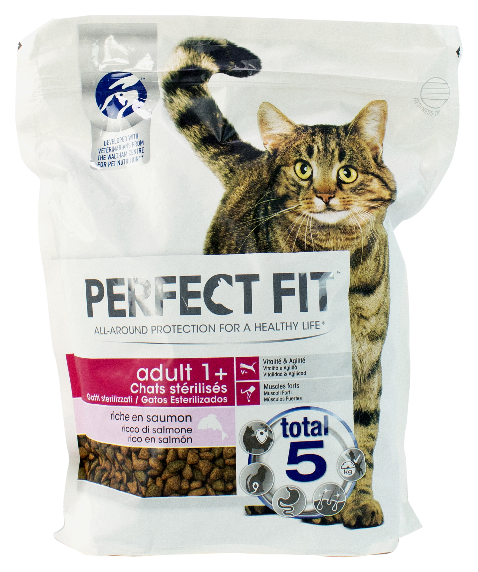 ADULT +1 GATOS ESTERILIZADOS SALMÓN