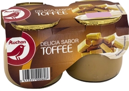 AUCHAN (ALCAMPO) Delicia sabor toffee