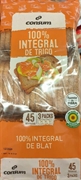 CONSUM 100% INTEGRAL DE TRIGO