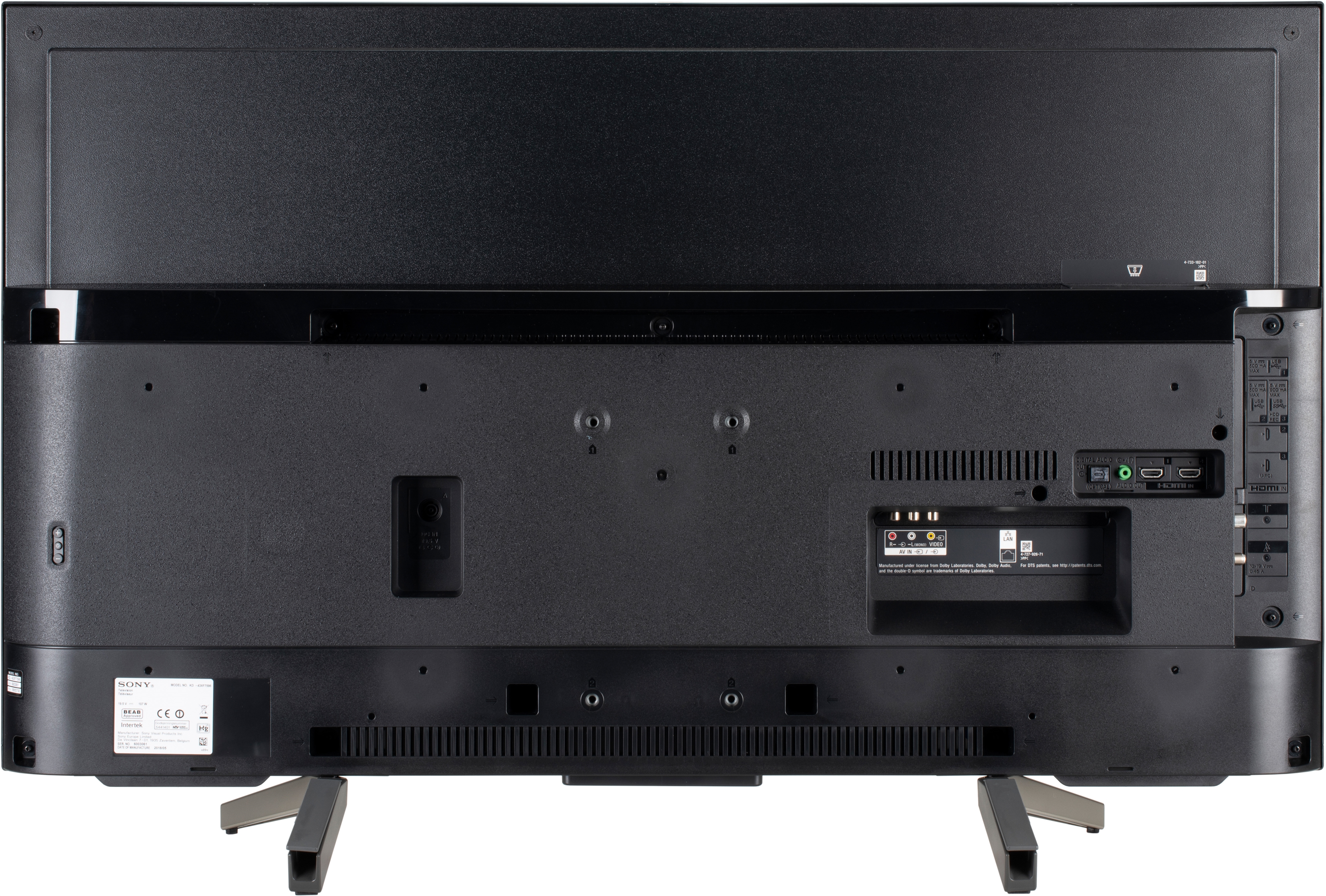 SONY KD-43XF7596