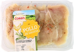 COREN PECHUGA DE POLLO A LAS FINAS HIERBAS