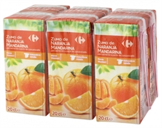 CARREFOUR CLASSIC Naranja, mandarina