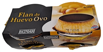 HACENDADO (MERCADONA) FLAN DE HUEVO