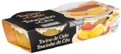 HACENDADO (MERCADONA) Tocino de cielo