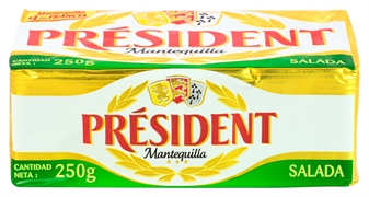 PRÉSIDENT Mantequilla salada