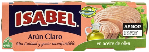 ISABEL ATÚN CLARO EN ACEITE DE OLIVA