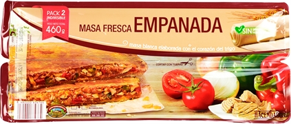 HACENDADO (MERCADONA) MASA FRESCA EMPANADA