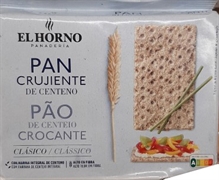 EL HORNO (ALDI) PAN CRUJIENTE DE CENTENO