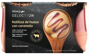 EL CORTE INGLÉS SELECTION NATILLAS DE HUEVO CON CARAMELO