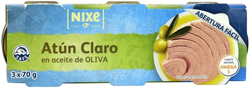 NIXE (LIDL) ATÚN CLARO EN ACEITE DE OLIVA