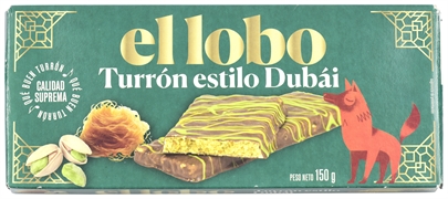 EL LOBO Turrón estilo Dubái