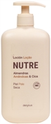 DELIPLUS Loción corporal de almendras NUTRE piel seca
