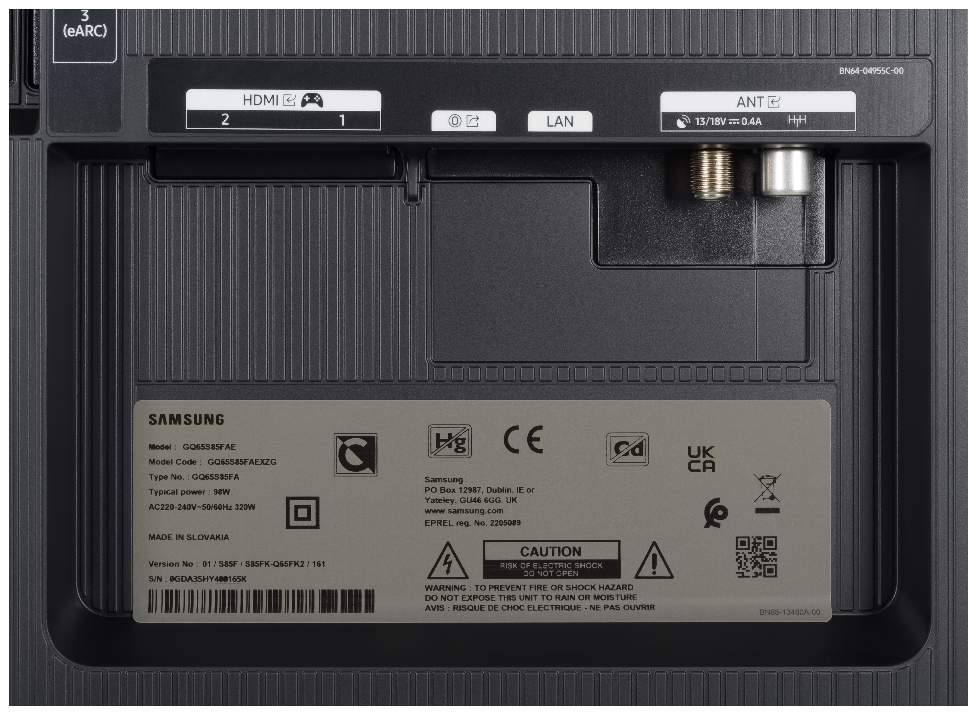 SAMSUNG GQ65S85FAEXZG