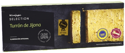 EL CORTE INGLÉS SELECTION TURRÓN DE JIJONA ELABORACIÓN ARTESANAL