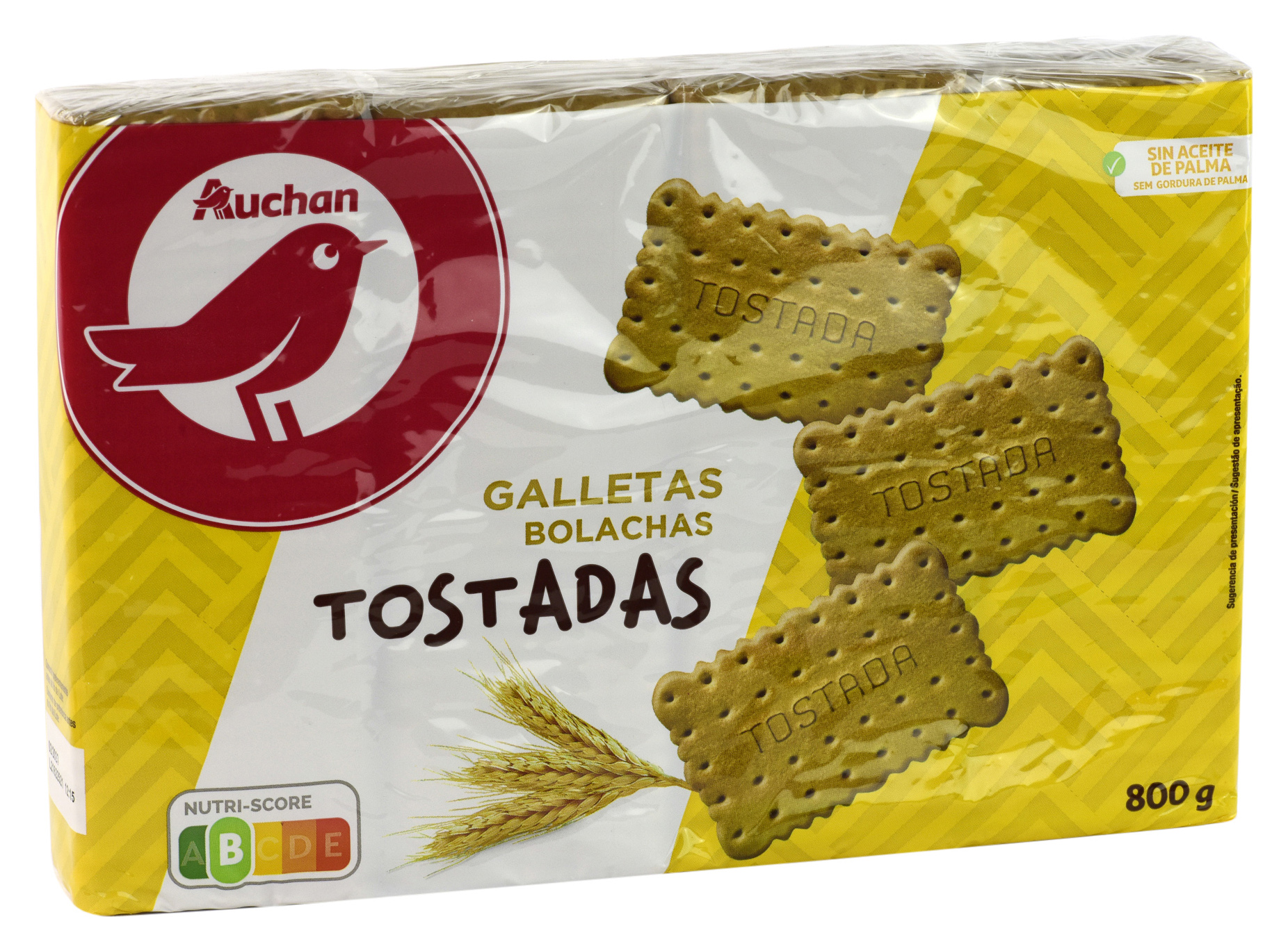 AUCHAN (ALCAMPO) GALLETAS TOSTADAS