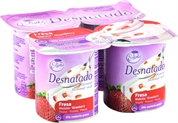 CONDIS S.line, Yogur desnatado con fresas