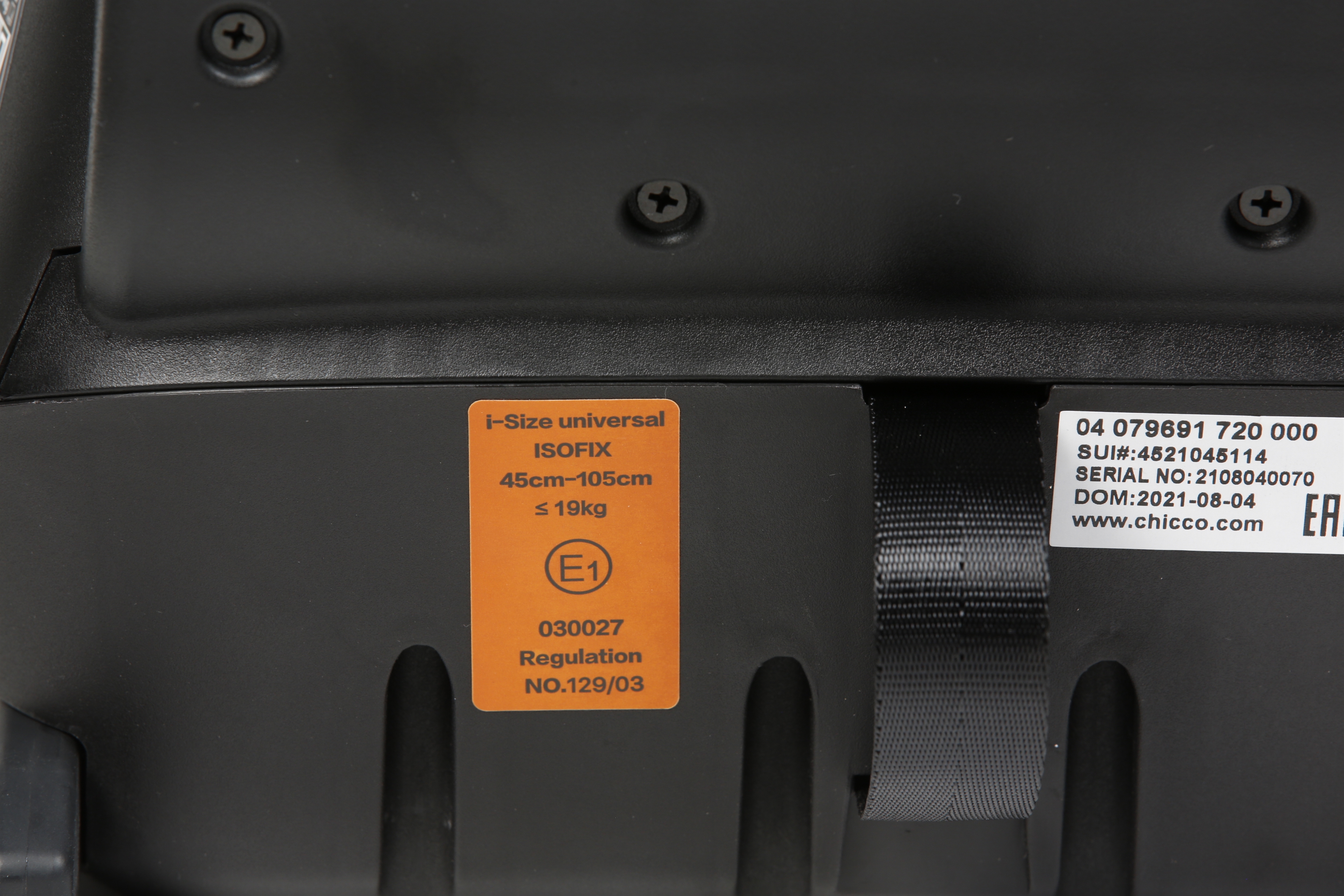 CHICCO SEAT2FIT I-SIZE AIR