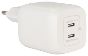 BELKIN CARGADOR BOOSTCHARGE PRO GAN PPS DOBLE 65W