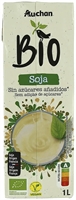 AUCHAN BIO (ALCAMPO) SOJA SIN AZÚCARES AÑADIDOS