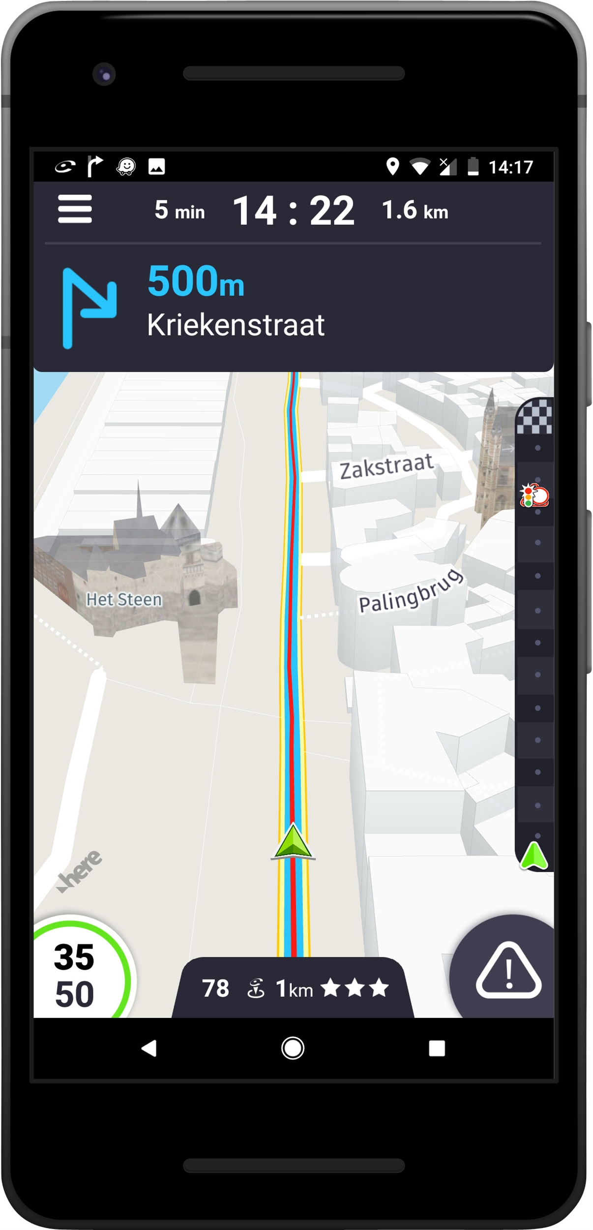 COYOTE SYSTEM ALERTS, GPS & TRAFFIC (ANDROID)