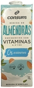 CONSUM BEBIDA DE ALMENDRAS ENRIQUECIDA CON VITAMINAS A, D Y B12 0% AZÚCARES