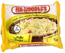 MR NOODLES Noodles sabor a pollo