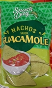 SNACK DAY (LIDL) NACHOS SABOR GUACAMOLE