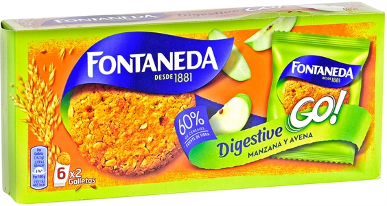FONTANEDA DIGESTIVE MANZANA Y AVENA.
