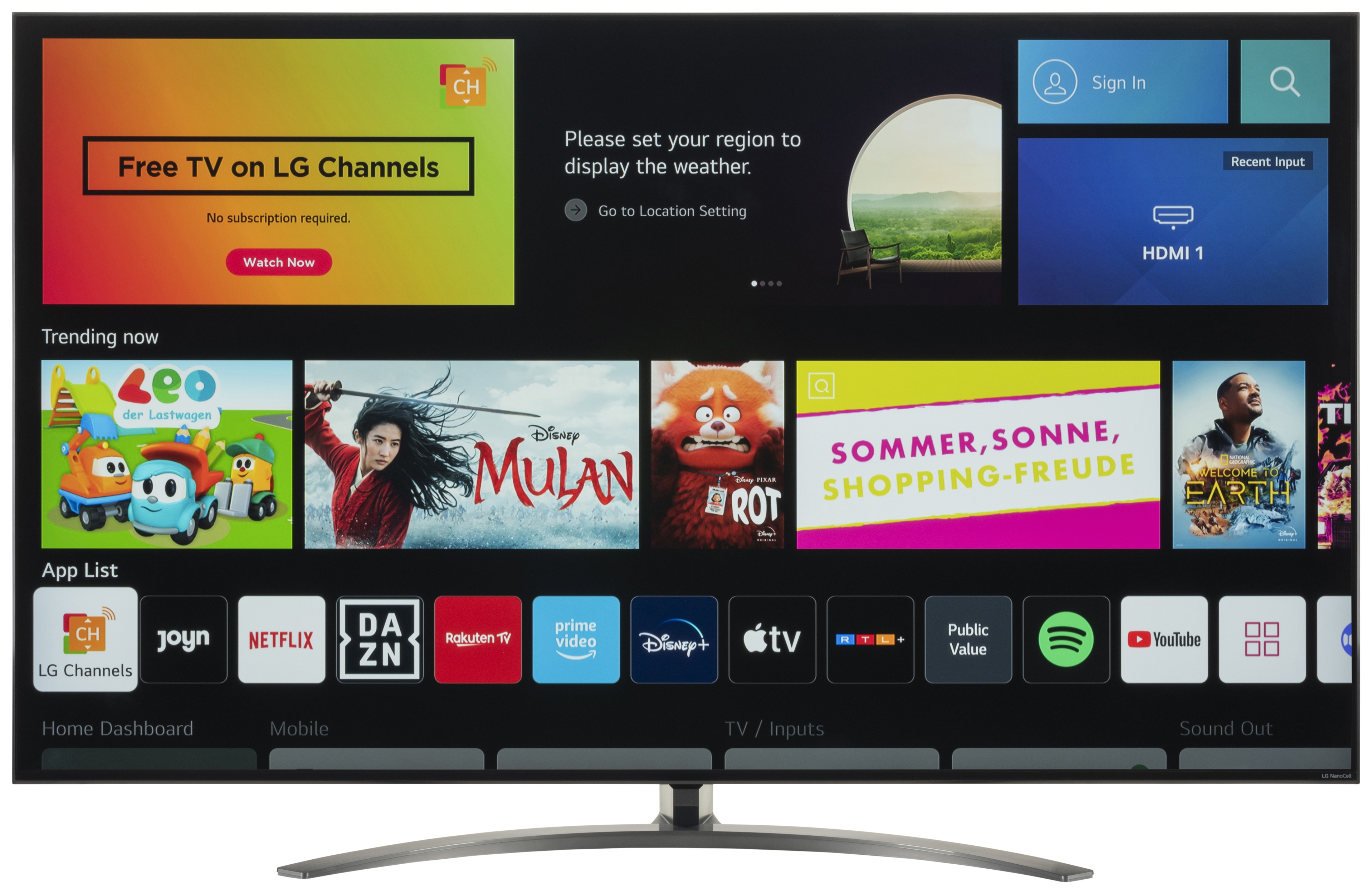 LG 65NANO816QA