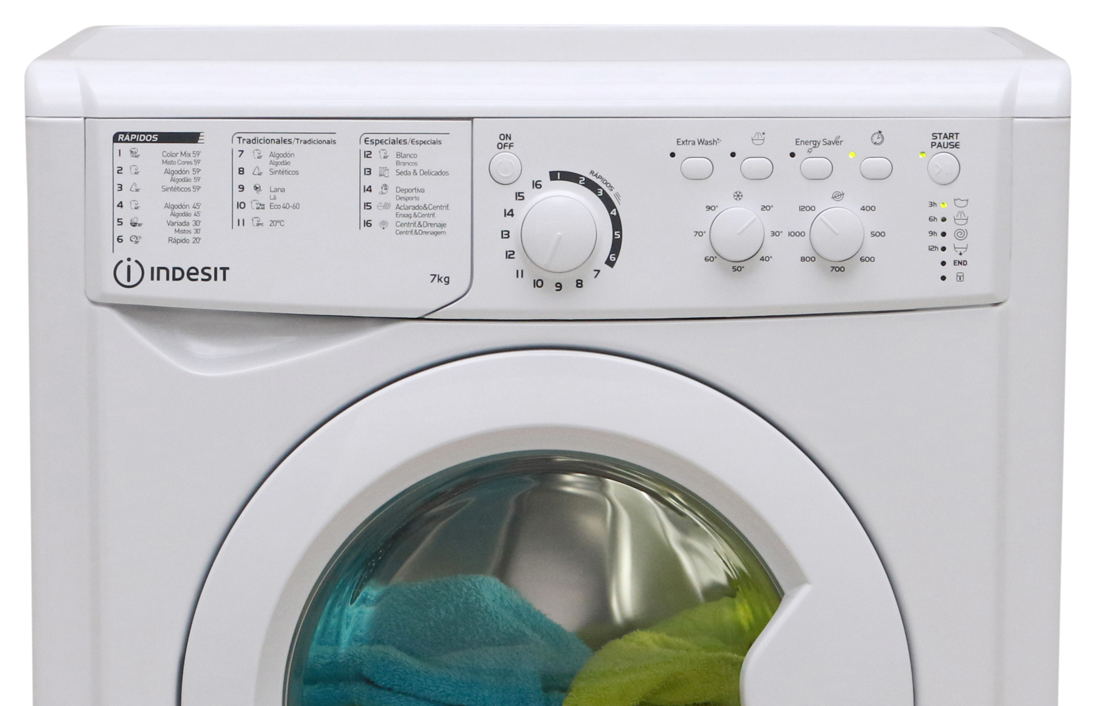 Durite Bac à Produits Pour Lave-linge Indesit IWC 71252 - Occasion, Fonctionnelle, Avec Marques D'usure