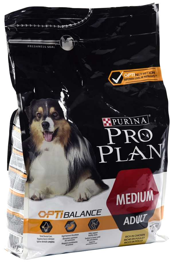PURINA PRO PLAN OPTI BALANCE - MEDIUM ADULT POLLO/EVERYDAY NUTRITION ...