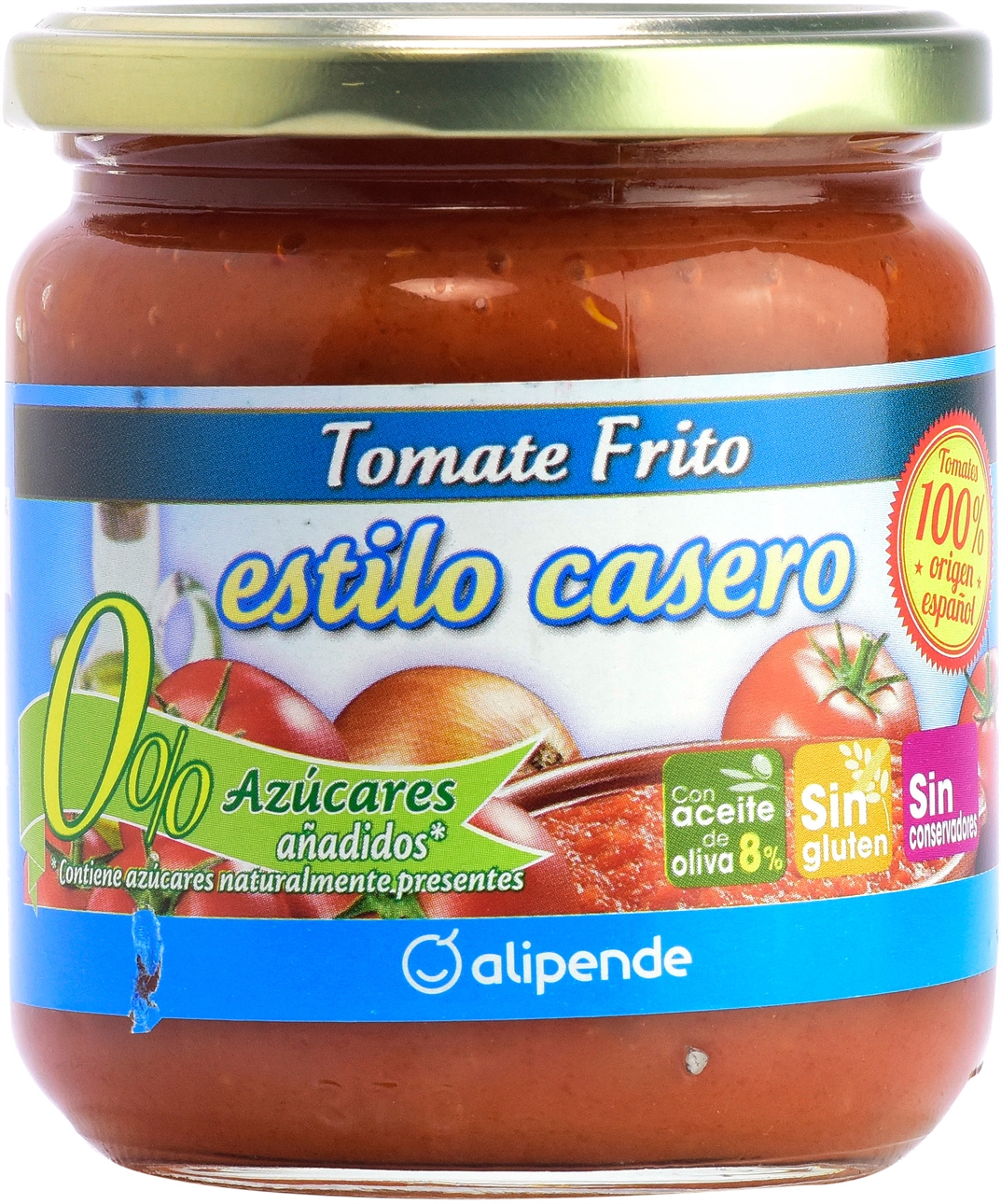 Valor nutricional de ALIPENDE (AHORRAMÁS) TOMATE FRITO ESTILO CASERO 0 AZÚCARES OCU Valor nutricional de ALIPENDE (AHORRAMÁS) TOMATE FRITO ESTILO CASERO 0 AZÚCARES OCU