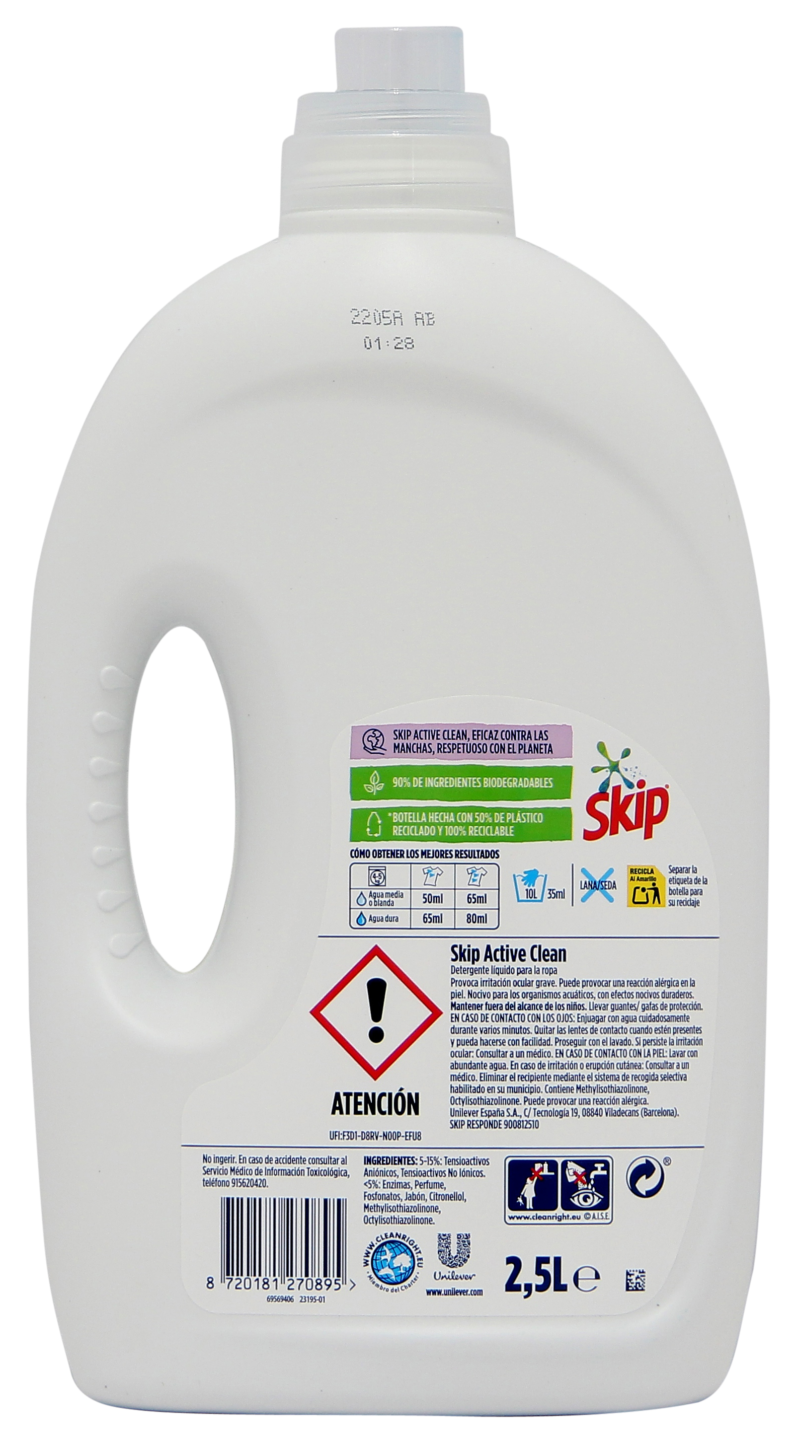 SKIP ACTIVE CLEAN GEL opiniones OCU